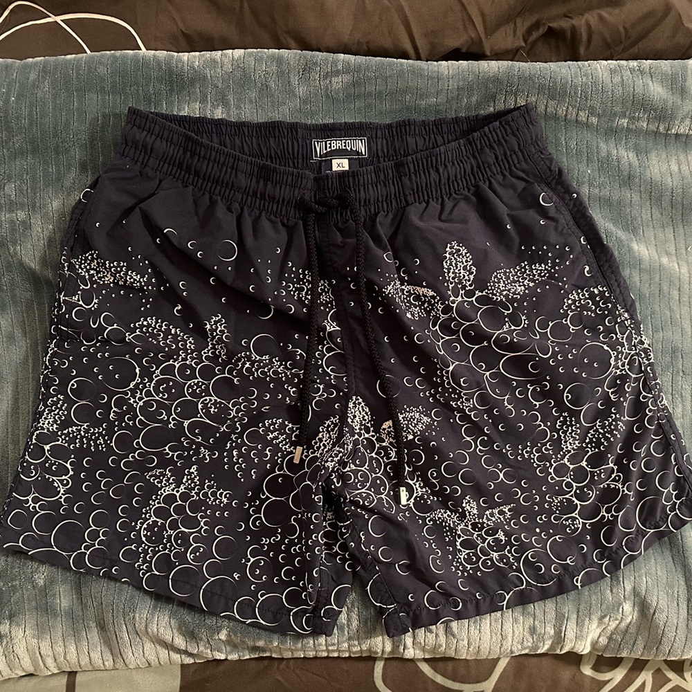 Villebrequin Moorea Bubble Turtles men's swim shorts trunks size XL